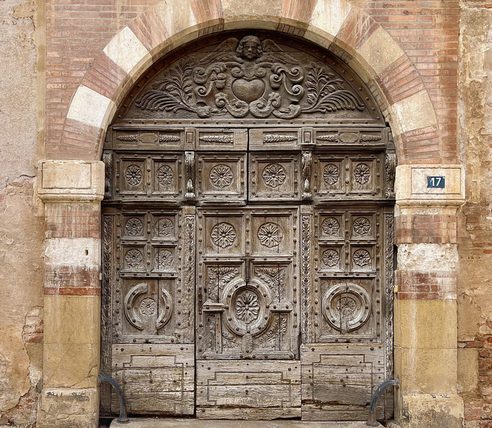 Ancient Doorway in Gaillac by Susan Ince - Novice - Award of Merit