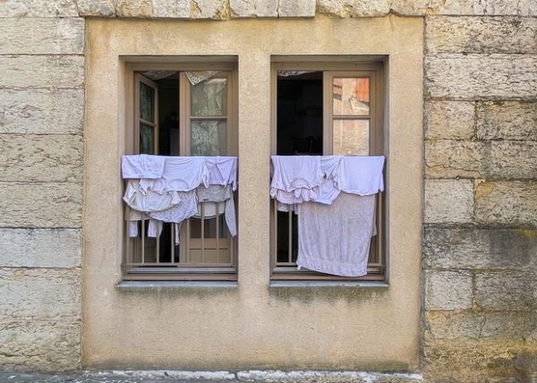 Wash Day on Rue Basse by Susan Ince -Honourable Mention