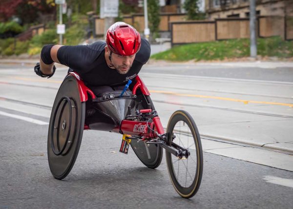 Waterfront Wheelchair Marathoner by Gray Graffam – Award of Merit