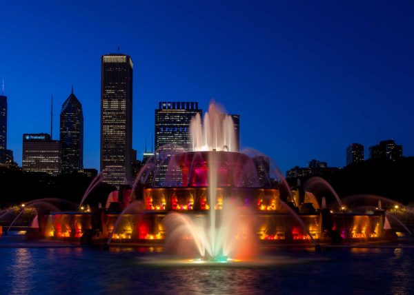 Buckingham Fountain by Marcos Lins – Honourable Mention