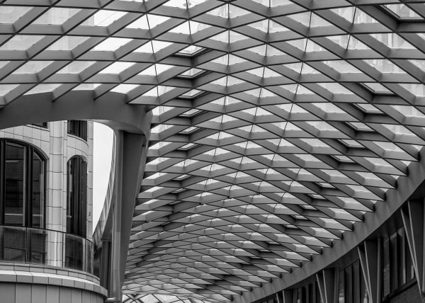 Geometry of Grace: Diamonds and Curves by Gray Graffam – Honourable Mention